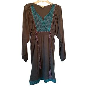 Sweet by Miss Me embroidered dress Large Tassel